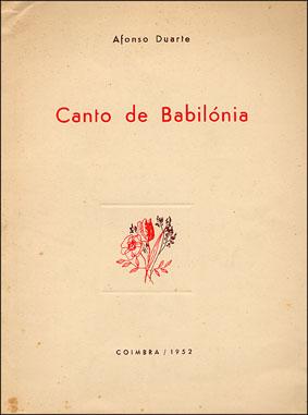 Canto de Babilónia — Afonso Duarte