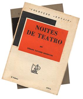 Noites de teatro — Urbano Tavares Rodrigues  Loja da In-Libris   