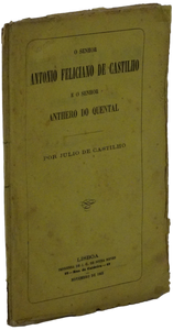 Senhor Antonio Feliciano de Castilho e o senhor Anthero do Quental (O)