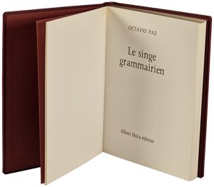 Singe grammairien (Le) Livro Loja da In-Libris   