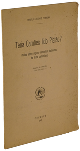 Teria Camões lido Platão? — Vergílio Ferreira Livro Loja da In-Libris   