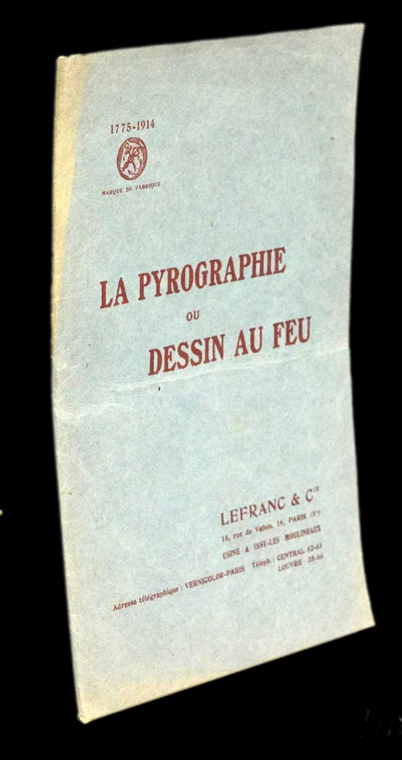 PYROGRAPHIE OU DESSIN AU FEU (LA) - Loja da In-Libris