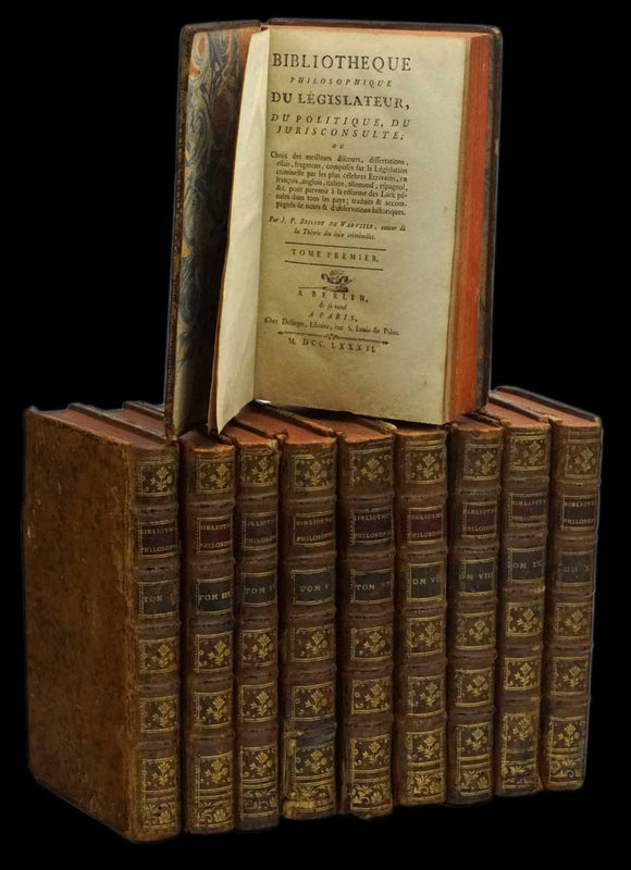 Bibliotheque Philosophique du Lesiglateur, du Politique, du Jurisconsulte - Loja da In-Libris