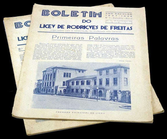 BOLETIM DO LICEU DE RODRIGUES DE FREITAS - Loja da In-Libris