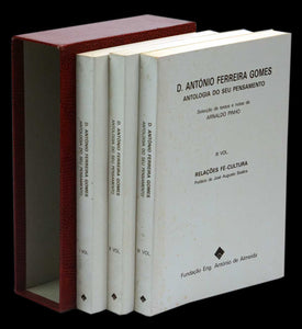 D. ANTÓNIO FERREIRA GOMES —  ANTOLOGIA DO SEU PENSAMENTO - Loja da In-Libris
