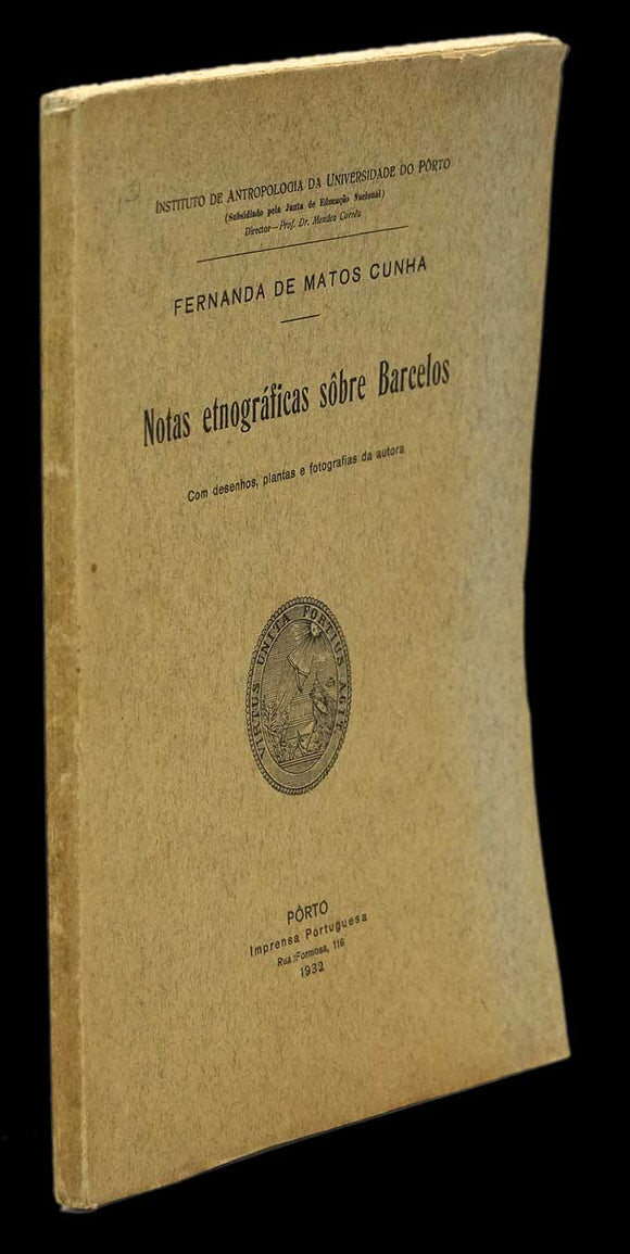 NOTAS ETNOGRÁFICAS SÔBRE BARCELOS - Loja da In-Libris