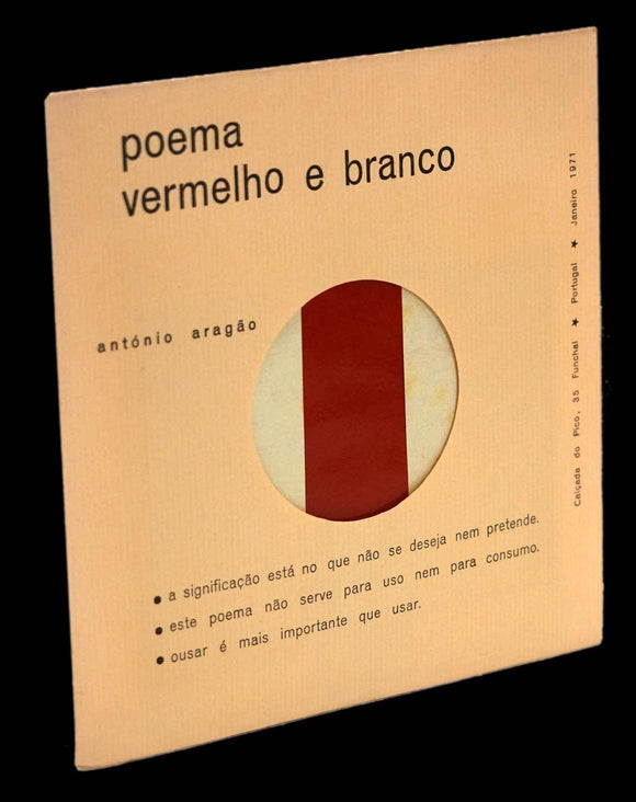 POEMA VERMELHO E BRANCO - Loja da In-Libris