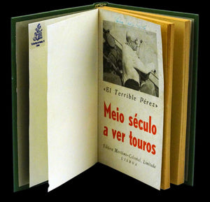 MEIO SÉCULO A VER TOUROS Livro Loja da In-Libris   
