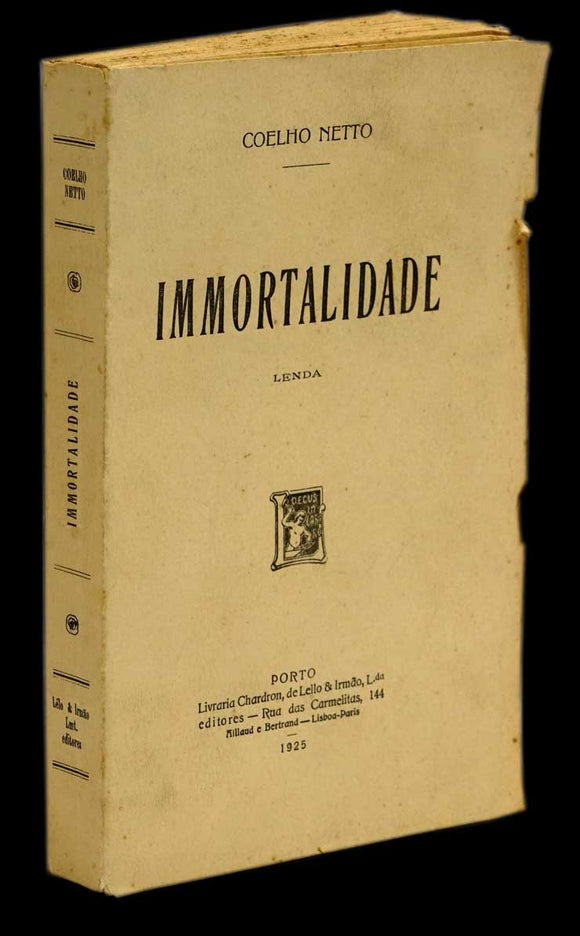 Imortalidade Livro Loja da In-Libris   