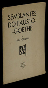 Semblantes do Fausto de Goethe Livro Loja da In-Libris   