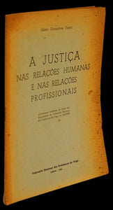 JUSTIÇA NAS RELAÇÕES HUMANAS E NAS RELAÇÕES PROFISSIONAIS (A) - Loja da In-Libris