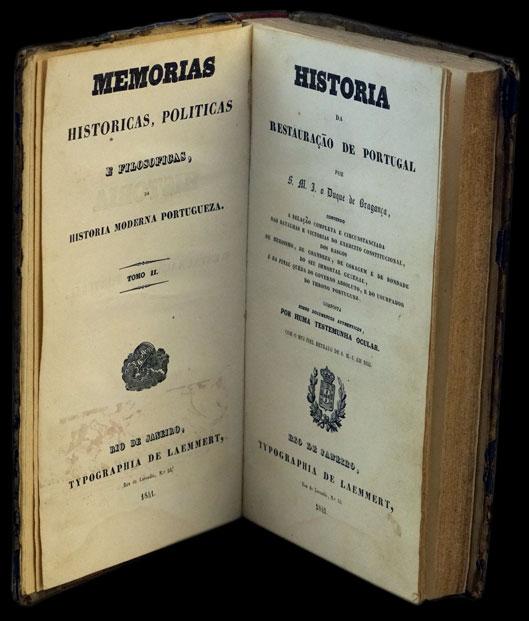 HISTÓRIA DA RESTAURAÇÃO DE PORTUGAL Livro Loja da In-Libris   