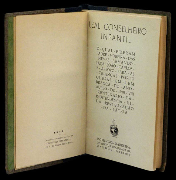 LEAL CONSELHEIRO INFANTIL - Loja da In-Libris