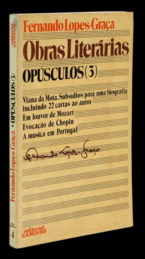 OPÚSCULOS (3) - Loja da In-Libris