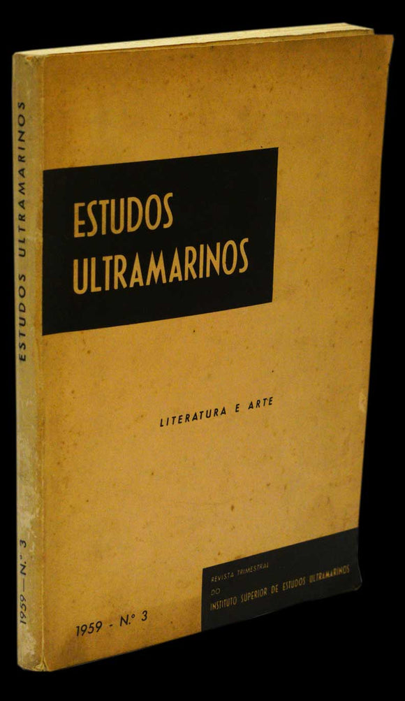 ESTUDOS ULTRAMARINOS—  1959 nº 3 - Loja da In-Libris