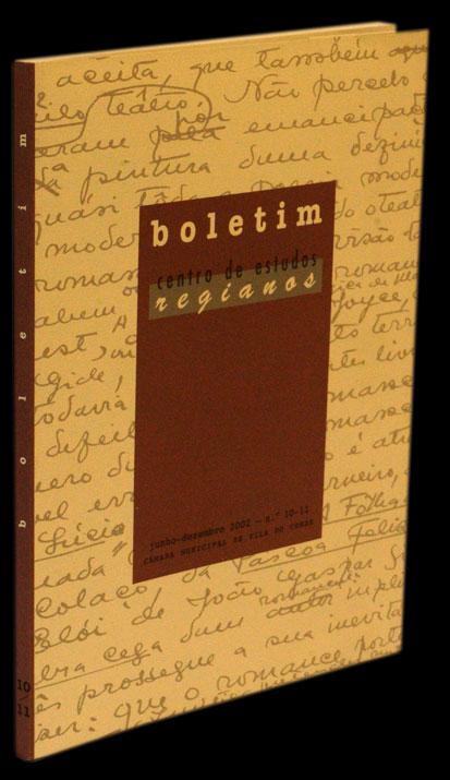 BOLETIM CENTRO DE ESTUDOS REGIANOS (Nº10-11 - 2002) - Loja da In-Libris