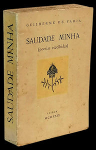 Saudade minha  — Guilherme de Faria Livro Loja da In-Libris   