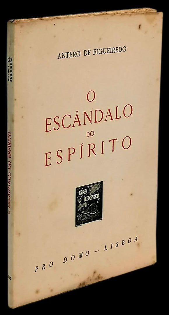 ESCÂNDALO DO ESPIRITO (O) - Loja da In-Libris