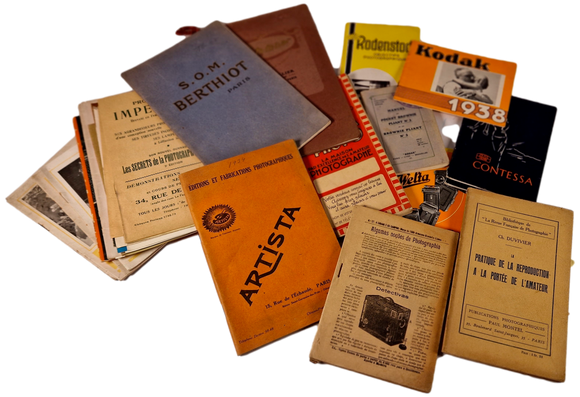 Lote de opúsculos sobre Fotografia Livro Loja da In-Libris   
