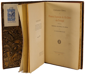 Catálogo geral da primeira exposição de Ex-Libris em Portugal