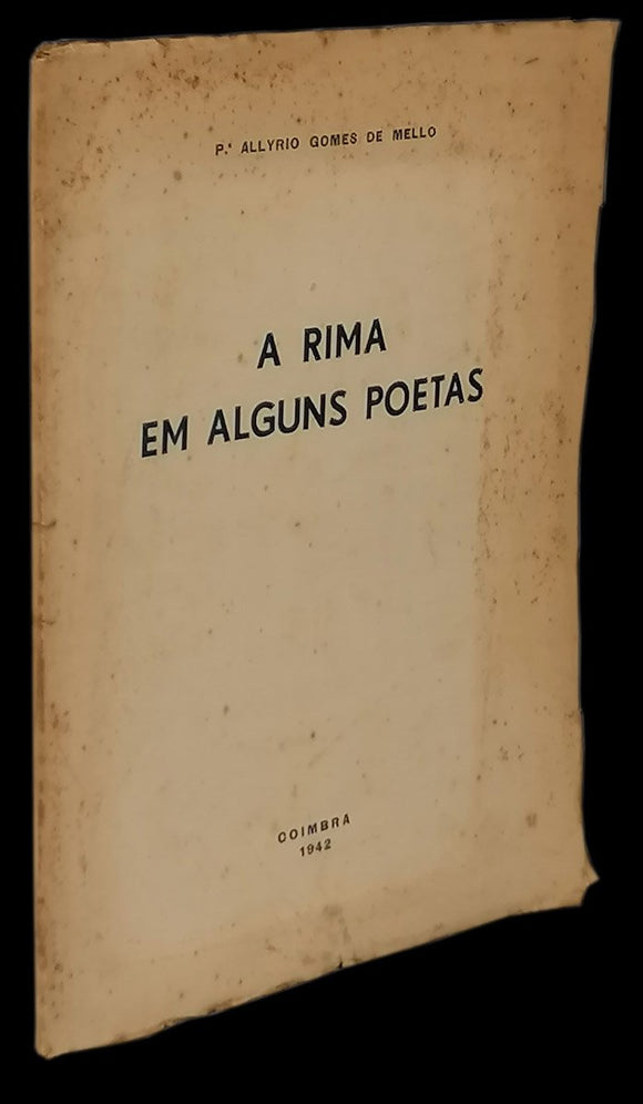 RIMA EM ALGUNS POETAS (A) - Loja da In-Libris