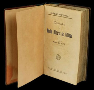 COLECÇÃO DOS BOLETINS MILITARES DAS COLÓNIAS — 1927 - Loja da In-Libris
