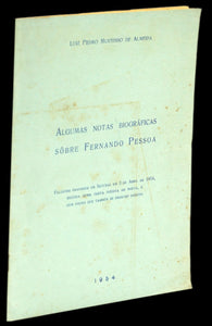 Algumas notas biográficas sobre Fernando Pessoa Livro Loja da In-Libris   