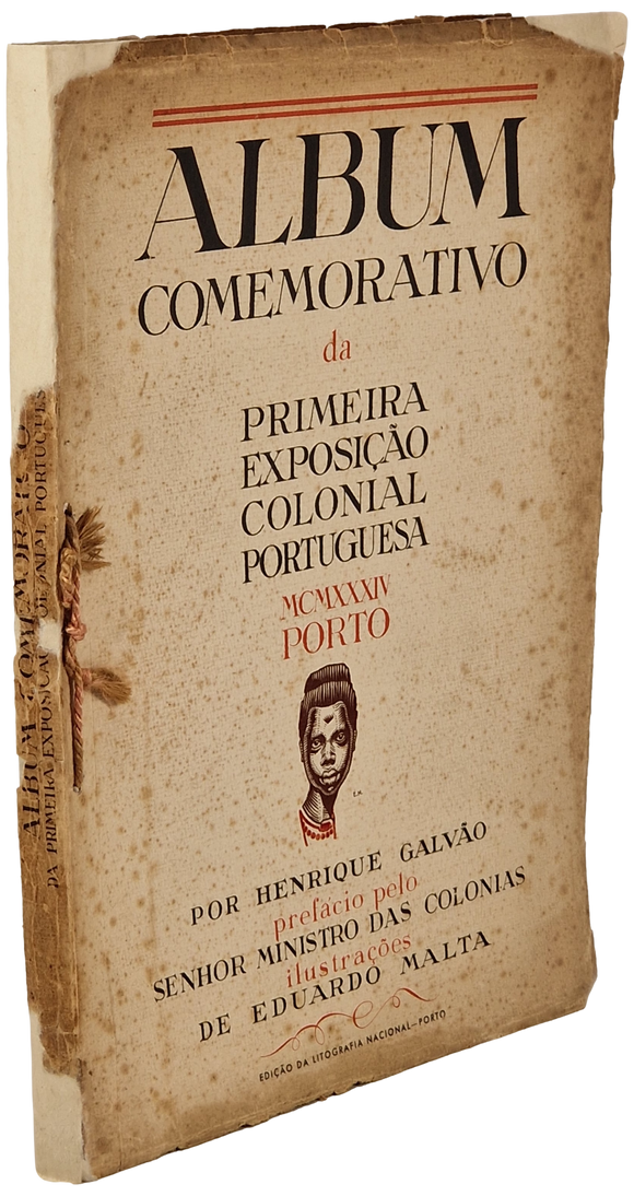 Álbum comemorativo da primeira exposição colonial portuguesa