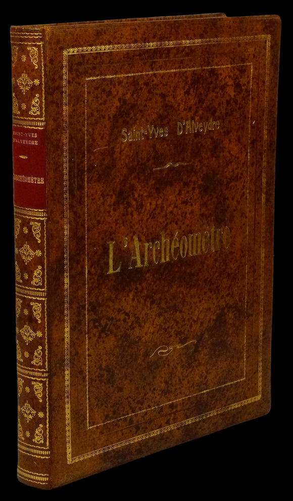 Archéometre (L’)  — Saint-Yves d'Alveydre Livro ********************   