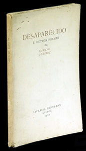 Desaparecido - Carlos Queiroz Livro Loja da In-Libris   