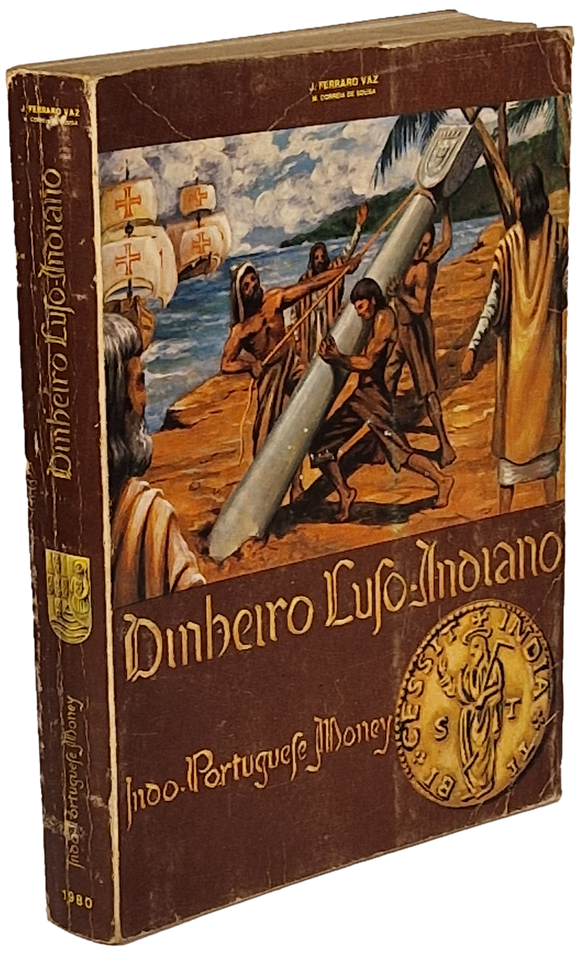 Dinheiro Luso-Indiano Livro Loja da In-Libris   