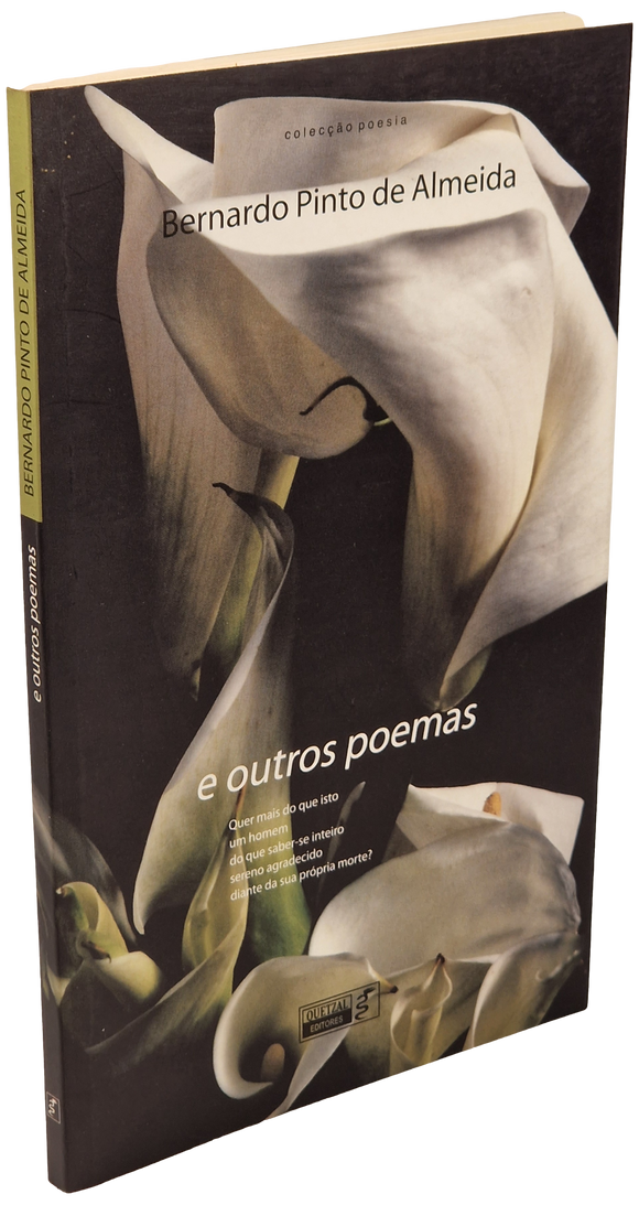 E outros poemas — Bernardo Pinto de Almeida livro Loja da In-Libris   