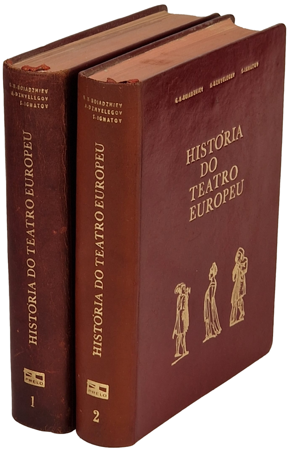 História do Teatro Europeu Livro Loja da In-Libris   