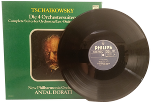 Tschaikowsky - New Philharmonia Orchestra, Antal Dorati - Die 4 Orchestersuiten Completes Suites for Orchestra / Les 4 Suites pour Orchestre