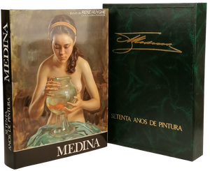 Setenta anos de pintura — Henrique Medina Livro Loja da In-Libris   