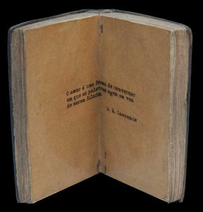 Livro pensamento (Amor) - D. H. Lawrence - Loja da In-Libris