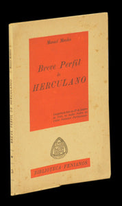 Breve perfil de Herculano — Manuel Mendes Livro Loja da In-Libris   