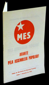 MES  —  AVANTE PELA ASSEMBLEIA POPULAR! Livro Loja da In-Libris   