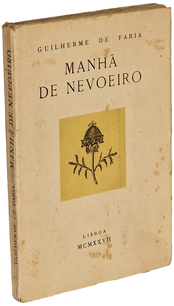 Manhã de nevoeiro — Guilherme de Faria  Loja da In-Libris   