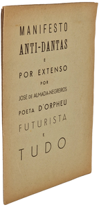 Manifesto anti-Dantas e por extenso Livro Loja da In-Libris   