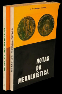 Notas de medalhística Livro Loja da In-Libris   