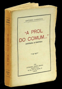 “A prol do comum” Livro Loja da In-Libris   