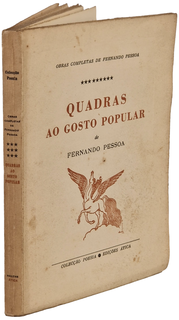 QUADRAS AO GOSTO POPULAR - Fernando Pessoa