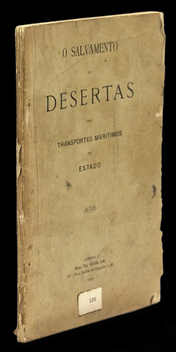 SALVAMENTO DO DESERTAS DOS TRANSPORTES MARÍTIMOS DO ESTADO (O) - Loja da In-Libris