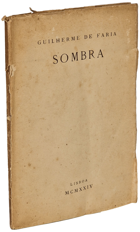 Sombra — Guilherme de Faria  Loja da In-Libris   