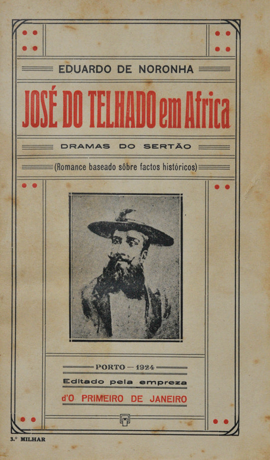 José do Telhado em África Livro Loja da In-Libris   