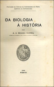 Da biologia à história - Mendes Correia