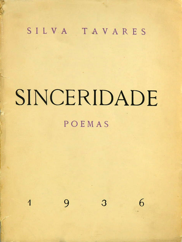 Sinceridade - Silva Tavares