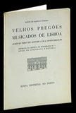 VELHOS PREGÕES MUSICADOS DE LISBOA Livro Loja da In-Libris   