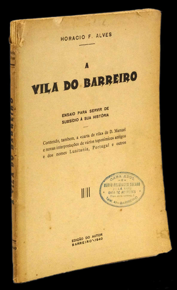 VILA DO BARREIRO (A) Livro Loja da In-Libris   